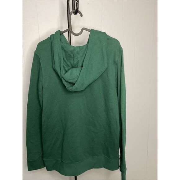 NWT Adidas Trefoil Green Hoodie Size Small Front Pocket - Picture 2 of 5